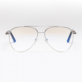 Титановые очки с деревянными дужками Tw058.